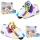 Puzzle-uri cu animale Set de carcase Creatura Sam Snow și figurine de motociclete Kit Casey