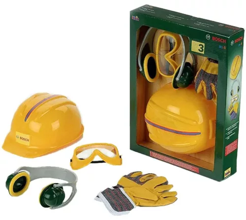 Ciocan pneumatic de jucărie și accesorii cu cască Bosch