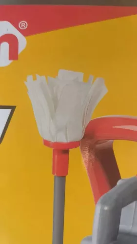 OUTLET Coș de curățare pentru copii Set de curățare cu aspirator și mop Henry Deluxe Casdon - produs incomplet