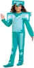 Set costum Minecraft, deghizare, costum de carnaval armura diamant 127-136 cm (7-8 ani) + kg armă Târnăcop 41 cm