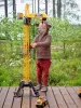 OUTLET Mega Crane Macara Macara sonora cu telecomanda 120 cm + telecomanda - produs defect