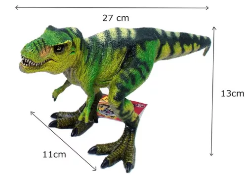 OUTLET Dino Tyrannosaurus T-rex figură mare de dinozaur mobil 27 cm - produs defect