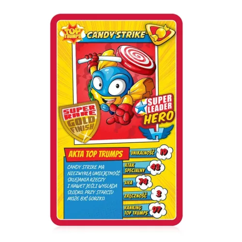 Set BlasterJet Super Zings Seria 4 cu figurină SuperZings + joc de cărți Top Trumps