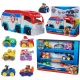 Psi Patrol Rescue Wheels Patroller Patrol + Chase în mașină + 6 vehicule cu figurine Pup Squad Racers