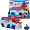 Psi Patrol Rescue Wheels Patroller Patrol + Chase în mașină + 6 vehicule cu figurine Pup Squad Racers
