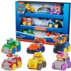 Psi Patrol Rescue Wheels Patroller Patrol + Chase în mașină + 6 vehicule cu figurine Pup Squad Racers