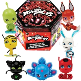   Set Buburuza Miraculoasa si Pisica Neagra Kwami Surprise Box Figure Surprise 2 buc