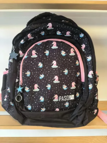 OUTLET Rucsac școală Paso Unicorn - produs defect