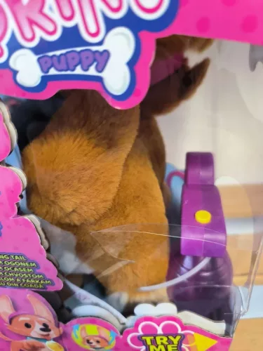 OUTLET TM Toys Sprint Puppy Interactive Corgi Câine latră în lesă AMBALAJ DETERMINAT