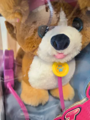 OUTLET TM Toys Sprint Puppy Interactive Corgi Câine latră în lesă AMBALAJ DETERMINAT